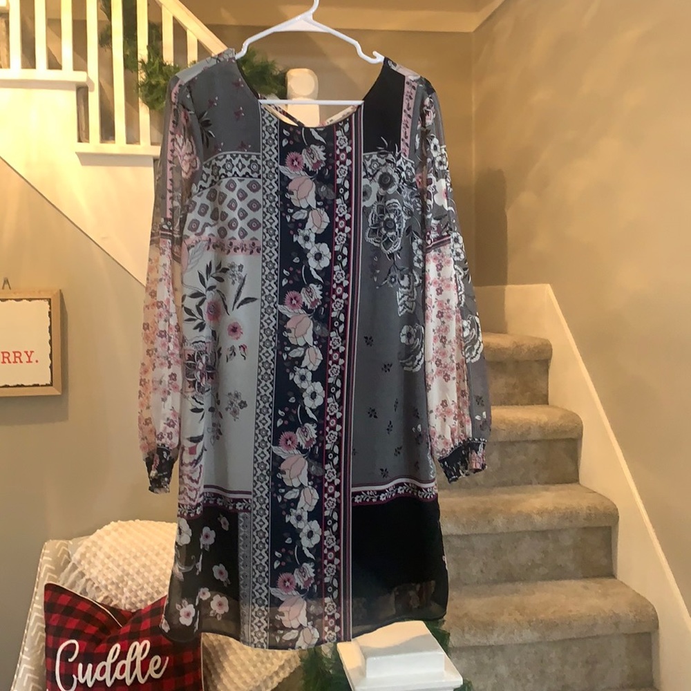 Maurices floral long sleeve dress